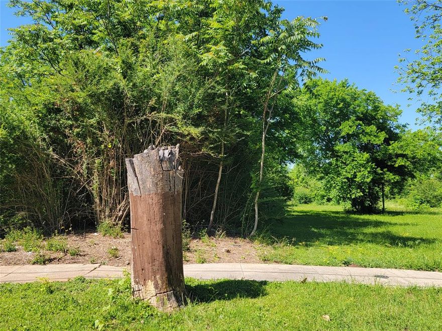 Land is ready for single family residential