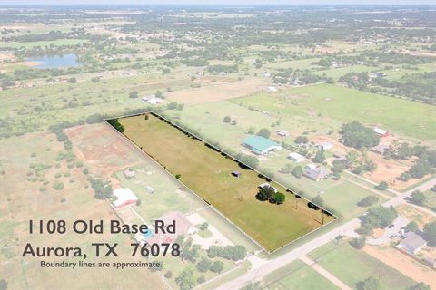1108 Old Base Road, Aurora, TX 76078 - #: 20372763