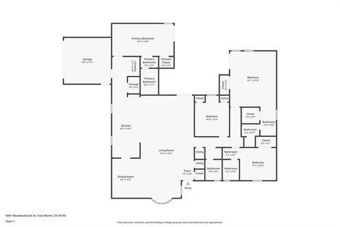 Tiny photo for 5001 Meadowbrook Drive, Fort Worth, TX 76103 (MLS # 21186196)