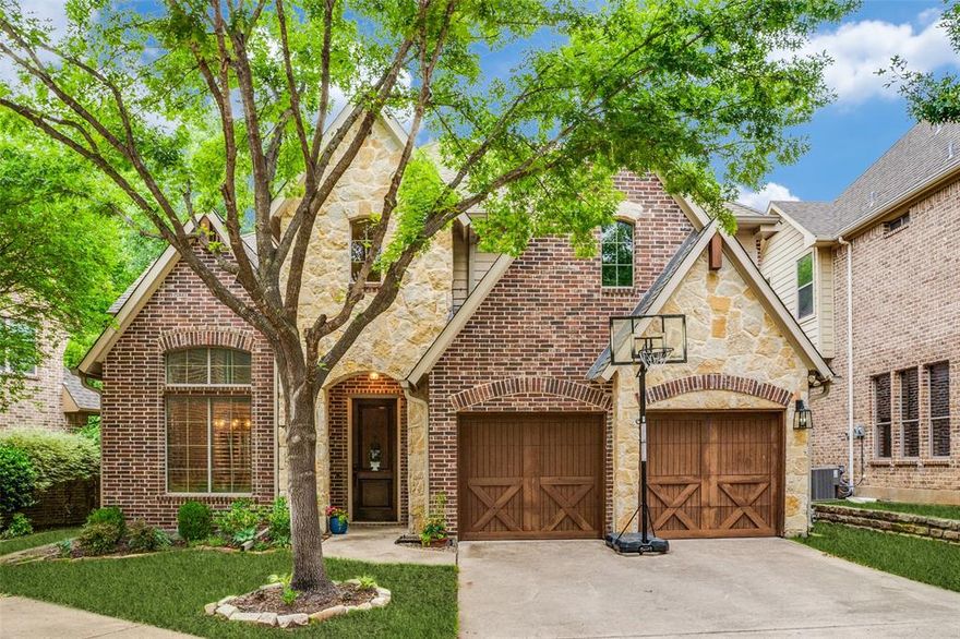 Tucked into a prime East Dallas location, 2242 Forest Hollow Park offers timeless design and thoughtful updates just minutes from Forest Hills, the Dallas Arboretum and Botanical Garden, and White Rock Lake. Built in 2007 by Stonegate Fine Builders, this two-story home features soaring 20-foot ceilings and a light-filled, open layout designed for both everyday living and entertaining. The home offers 3 bedrooms and 2.1 bathrooms, highlighted by an oversized primary suite with a beautifully renovated bath complete with dual sinks, a built-in vanity, jetted tub, and glass shower. Upstairs, a private balcony overlooks the fenced and landscaped backyard, creating the perfect spot to unwind. Additional features include a two-car garage and well-appointed living spaces throughout, all in a highly desirable setting close to some of Dallas’ most beloved outdoor destinations.