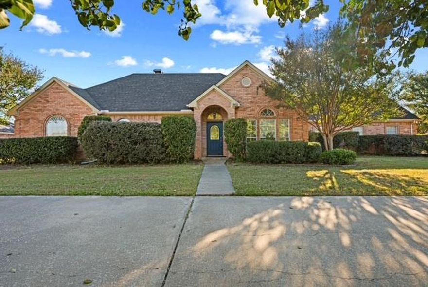 Back on the market through no fault of the sellers or the house. Luxury living at an affordable price! This beautiful home sits on a spacious one-acre lot in the gated community of Winners Circle. Conveniently located near I-20, it offers easy access to both Dallas and Terrell. The home features four generously sized bedrooms, all located on the main floor, plus a large bonus room over the garage perfect for a game room, media room, or home office. There is a bedroom and bathroom that would make a perfect inlaw suite. You'll love the two dining areas and the oversized eat-in kitchen, which has two pantries and plenty of room to gather. The kitchen has beautiful updates. Outside, there’s ample parking with a circle drive and a three-car garage. The backyard is very large with a nice covered porch. The roof was replaced Feb, 2025, the majority of the downstairs flooring has been replaced, the 2 HVAC units have been replaced and have a energy efficient heat pumps, along with several windows.  Located in Forney ISD, this home combines space, comfort, and convenience in one amazing package.