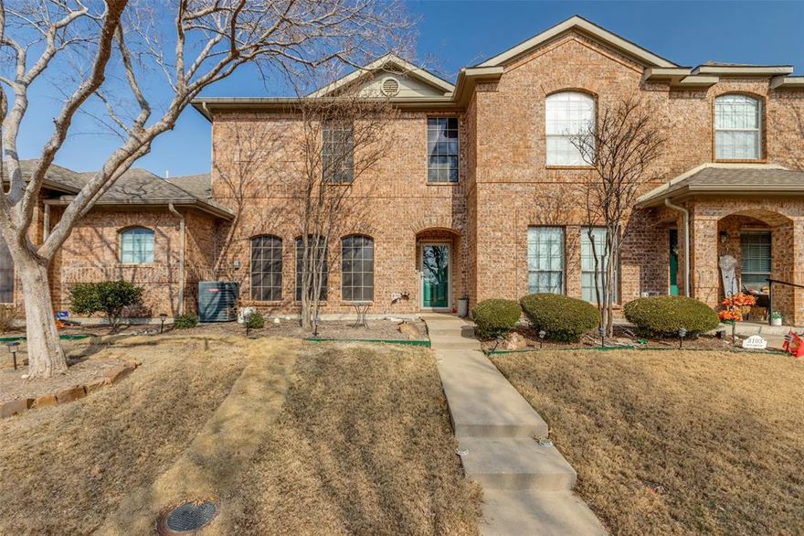 PRISTINE & STUNNING CONDO with so many exciting high-end upgrades throughout! A perfect blend of elegance, yet comfortable. Located in the gated community of The Villas of Westridge. Enjoy highly rated Frisco ISD schools! Nothing has been overlooked in this condo from top to bottom. Entire unit is Blue-tooth-Smart capable! Solar screens on windows. Decorator interior paint! Insulation installed between sub-flooring.  Updated features include ceramic tile flooring in living spaces, crown molding & 4in base boards, upgraded carpet in both BRs. Spacious and bright Living Room is open to the Kitchen, perfect for entertaining! Kitchen has gorgeous quartz counter tops, updated stainless steel double oven, dishwasher & blue-tooth enabled refrigerator. Beautiful pendant lighting over the large Breakfast Bar. Convenient half bath and pantry on main level. Beautiful wood staircase leads you to a cozy loft, perfect for small office. Glamorous Primary Bedroom offers vaulted ceiling & contemporary ceiling fan. You will LOVE the recent custom walk-in closet make-over!! Second Bedroom has 2 separate closets. These upstairs Bedrooms share a FABULOUS FULL BATH! This bath offers new cabinet with double mirror medicine cabinets, double sinks & quartz countertop! Also boasts new glass barn door style shower enclosure.  Even the garage received a facelift, including blue-tooth garage opener, attic staircase and smart water heater!  Enclosed outdoor back patio provides a peaceful spot for morning coffee. Convenient to shopping, restaurants & Westridge Golf Course. Enjoy resort-style amenities including a pool, park, gym, club house and MORE! This Condo is a MUST SEE TO APPRECIATE ALL THE EXCEPTIONAL ADDITIONS!