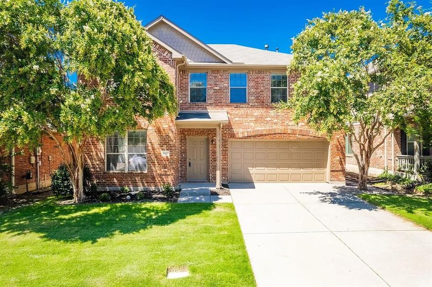 This fabulous home is located within the highly sought-after Frisco ISD schools and features extensive hardwood floors, an island kitchen with gas cooktop, stainless steel appliances, and granite countertops, along with a covered patio perfect for outdoor relaxation; its prime location offers close proximity to the elementary school, community pool and playground, and provides easy access to major highways, shopping, and hospitals, making it an ideal choice for families seeking comfort, convenience, and lifestyle. Home is available immediately. Pets are welcome and considered case by case ($600 refundable per pet). HOA is paid by owners. Need to bring Washer-Dryer-Refrigerator. No housing vouchers, no section 8. Mention your broker name and number in online application if applicable. Qualifying criteria Deposit determined by Credit Score. $51 per adult application fee.