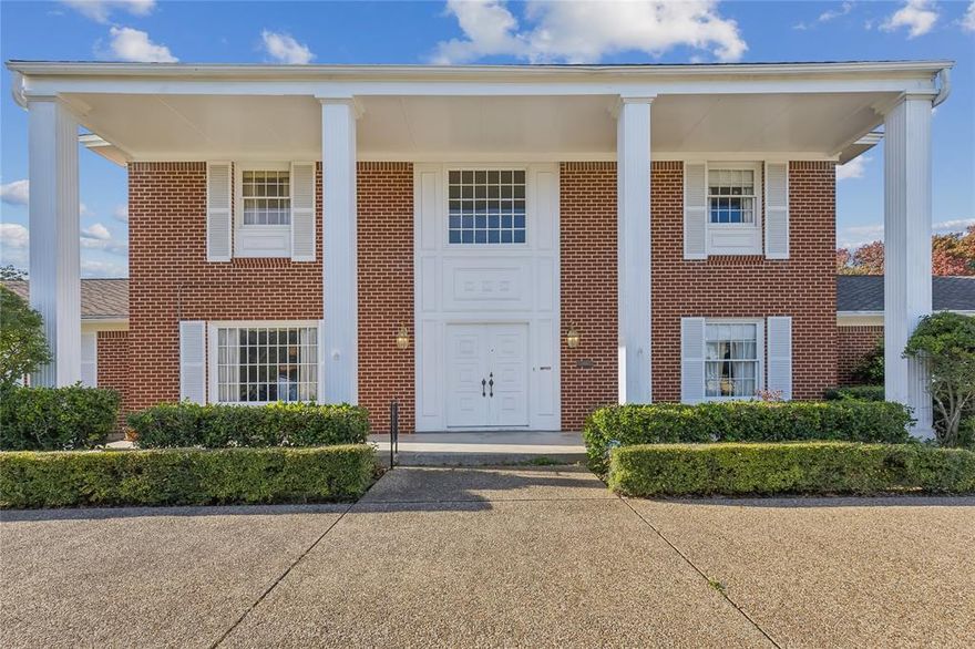 Welcome to 3901 Mockingbird Lane, a stunning example of quintessential Colonial architecture in Fort Worth. This iconic estate provides a rare opportunity to live directly across from Colonial Country Club, overlooking the 15th fairway. Designed for entertaining, the versatile floor plan presents five spacious bedrooms with three full and one-half bathrooms; including two large primary suites located on the first and second levels. The family room overlooks the private grounds showcasing a vaulted ceiling, walls of windows, and a massive fireplace and adjoins the large kitchen complete with abundant cabinetry and walk-in pantry. Other notable features include gorgeous terrazzo floors, formal dining room, large utility room, newer HVAC and secondary living or home office boasting picturesque golf course views. This prominent residence is situated on nearly half-acre providing ample outdoor living space for relaxation with plenty of room for a pool or expansion. Indulge in the enviable lifestyle of a golf cart ride to dinner at Colonial. This timeless estate captures the essence of elegance and sophistication, offering a unique opportunity to own a piece of architectural history and a chance to add your personal touches.
