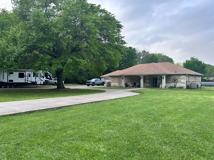 PRICE IMPROVEMENT! PRICED BELOW APPRAISAL! SPACE, COMFORT & HEART — 201 W OAK, EUSTACE, TX
Welcome home to 201 W Oak in Eustace, Texas, a beautifully maintained brick home set on 1.43 acres, offering space, functionality, and the kind of warmth that turns a house into a home. Thoughtfully designed and generously sized, this property features 4 bedrooms and 3 full baths, plus an additional craft room that could easily serve as a 5th bedroom, office, or flex space.
This home has lovingly accommodated a family of 10, making it ideal for large families, multi-generational living, or anyone who values room to grow without sacrificing comfort. Every space feels purposeful, inviting, and ready for new memories to be made.
The primary suite is a true retreat, featuring a separate shower and jetted soaking tub, double vanities, and ample closet space. Storage is abundant throughout the home, with generous closets in every room ensuring everything has its place. The heart of the home flows beautifully for both everyday living and gatherings, while the two-car garage and RV parking add convenience and versatility rarely found together. Outside, the 1.43-acre lot offers privacy, open space, and endless opportunities for outdoor enjoyment, gardening, or future additions.
Solid brick construction, thoughtful layout, and pride of ownership shine throughout this property. Whether you’re hosting holidays, raising a growing family, or simply looking for space to live comfortably, this home is ready to welcome its next chapter.
A home built for memories — now ready for yours. Agent is related to Seller.