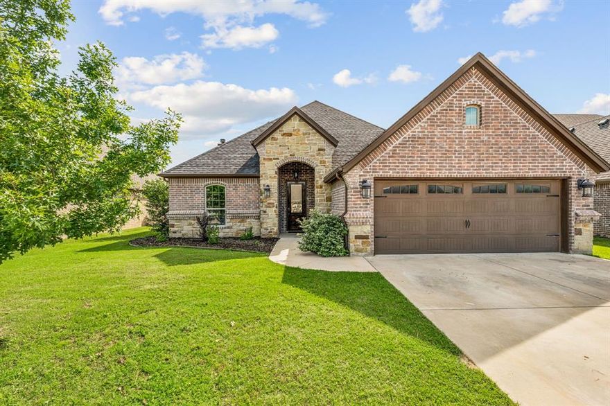 This home is an entertainers dream and move-in ready! This four bedroom, three bathroom home in Abe's Landing has been recently remodeled. The expansive kitchen features a commercial grade oven, large granite island and farmhouse sink, butlers pantry, built in wine fridge and built in dining area with seating. The large primary bedroom and bathroom feature a large walk in shower, separate garden tub, dual sinks and large walk in closet. The room upstairs complete with a full bathroom can be used as a fourth bedroom, game room, media room or office. The possibilities are endless! You won't want to leave once you step foot into the backyard oasis! The covered patio includes an outdoor kitchen featuring several barbecue grills and a fireplace. Cool off in the pool and under the cabana in the summer or cozy up by the fire pit in the winter. The backyard also features a putting green and two fenced in areas that could be used as dog runs or garden areas. The backyard setup is perfect for hosting family and friends all year long!