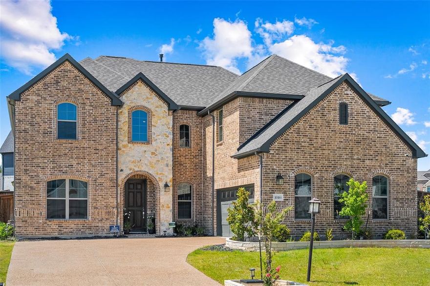 Ask how you can qualify for a rate buydown and step into your dream home for less! Welcome to 1016 Huffines Blvd—a showstopper in one of Wylie’s most sought-after communities, where upgraded finishes, space, and lifestyle come together beautifully. From the moment you walk in, you’ll be greeted by soaring ceilings, oversized upgraded windows that flood the home with natural light, and designer touches that create a warm, modern feel throughout. With two spacious living areas, this home offers room to spread out, entertain, or easily convert into a 5-bedroom layout to fit your family’s needs. Upstairs, enjoy a private media room—perfect for movie nights, hosting friends, or creating your own escape. Outside your door, the community is packed with amenities: resort-style pool, splash pad, clubhouse, walking trails, playgrounds, plus basketball and tennis courts—everything you need for fun, fitness, and connection. Located just minutes from top-rated schools, dining, and shopping, this home isn’t just a place to live—it’s a lifestyle upgrade. Homes like this don’t last long—come see it today and fall in love!