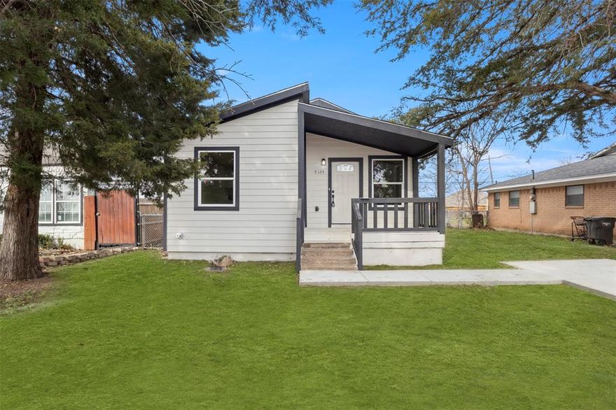 Beautifully Renovated Home in the Heart of Fort Worth!
Welcome to 5124 Kilpatrick Avenue, a TOTALLY RENOVATED home offering 1,508 sqft of modern living space with 3 bedrooms and 2 bathrooms. The open-concept layout seamlessly connects the living, dining, and kitchen areas, creating a bright and spacious atmosphere perfect for gatherings and everyday living. Step inside to find stylish finishes, new flooring, and contemporary fixtures throughout. The kitchen features updated cabinetry and countertops, blending elegance and functionality. The long driveway provides plenty of parking, while the large backyard offers endless possibilities for relaxation or entertaining. Located in a highly desirable Fort Worth neighborhood, this home is conveniently situated near I-30, Camp Bowie Blvd, and Ridgmar Mall, providing easy access to shopping, dining, and major employers. Enjoy being close to downtown Fort Worth, cultural attractions, and top-rated schools — all while living in a peaceful residential area. Experience comfort, style, and convenience in this beautifully remodeled home schedule your private showing today!
