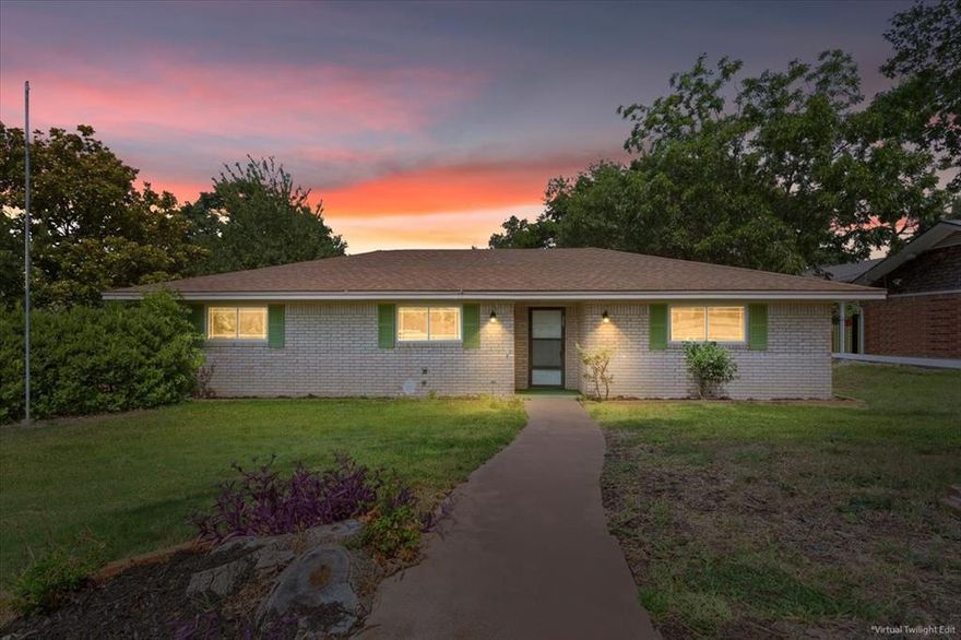 *PROFESSIONAL PHOTOS ON WEDNESDAY - Welcome to this beautifully remodeled home in the highly sought-after Woodway community! Offering over 2,200 sq. ft. of living space, this property blends modern updates with timeless charm.

Inside, you’ll find new quartz countertops, cabinets, flooring, paint, and light fixtures throughout. The entry opens to a versatile flex space—perfect as a formal dining room or home office. The spacious living room features a cozy brick fireplace and flows seamlessly into a second flex area, ideal for a playroom, sunroom, or reading nook. The remodeled kitchen shines with quartz counters, brand-new microwave, oven, sink, and dishwasher, and connects to an additional dining space for easy entertaining.

The primary suite offers plenty of room and natural light, while the updated bath boasts a walk-in tile shower, single vanity, and new lighting. Guest bedrooms are generously sized with large windows for abundant sunlight.

Outside, the backyard strikes the perfect balance—low-maintenance yet spacious enough for gatherings, kids, or pets. The neighborhood is known for its character, with unique homes, mature trees, and a welcoming community feel.

Prime Woodway Location:
Just minutes from Highway 84 and I-35, providing quick access to Waco and Baylor University.
Close to shopping and dining at Central Texas Marketplace and Richland Mall.
Nearby favorites include Manny’s on the River, George’s Restaurant, and Coffee Shop Café.
Outdoor enthusiasts will love proximity to Lake Waco, Woodway Park, and Carleen Bright Arboretum.
Located in the Midway ISD, known for highly rated schools.
This move-in ready home has it all—modern finishes, functional living space, and a fantastic location in one of Woodway’s most desirable areas.