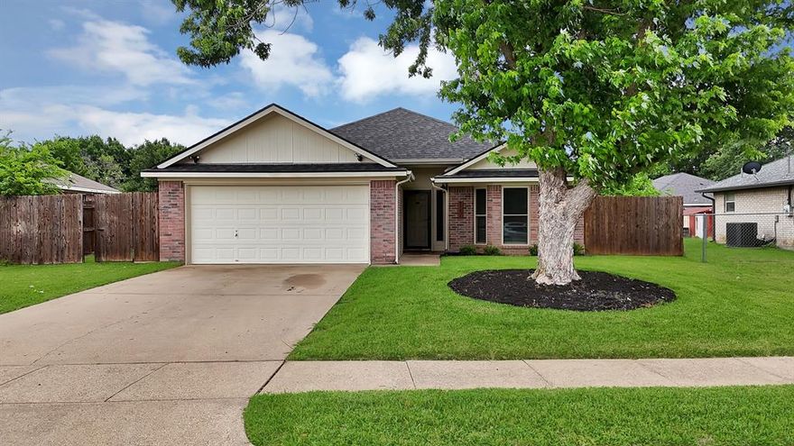 Located in the heart of Burleson, 1151 Darren Drive offers comfortable suburban living with convenient access to shopping, dining, parks, and major commuter routes. This well maintained home features a welcoming layout with spacious living areas, abundant natural light, and a functional floor plan designed for everyday living and entertaining. Recent updates include a new roof and HVAC system installed in 2024, along with freshly painted interior spaces that give the home a clean, updated feel. The property also includes a generously sized backyard, ideal for outdoor gatherings, pets, or future customization. Nestled in an established neighborhood, the home combines a peaceful residential setting with close proximity to schools and local amenities, making it an excellent opportunity for families, first-time buyers, or anyone seeking a balance of comfort and convenience in the growing Burleson area.