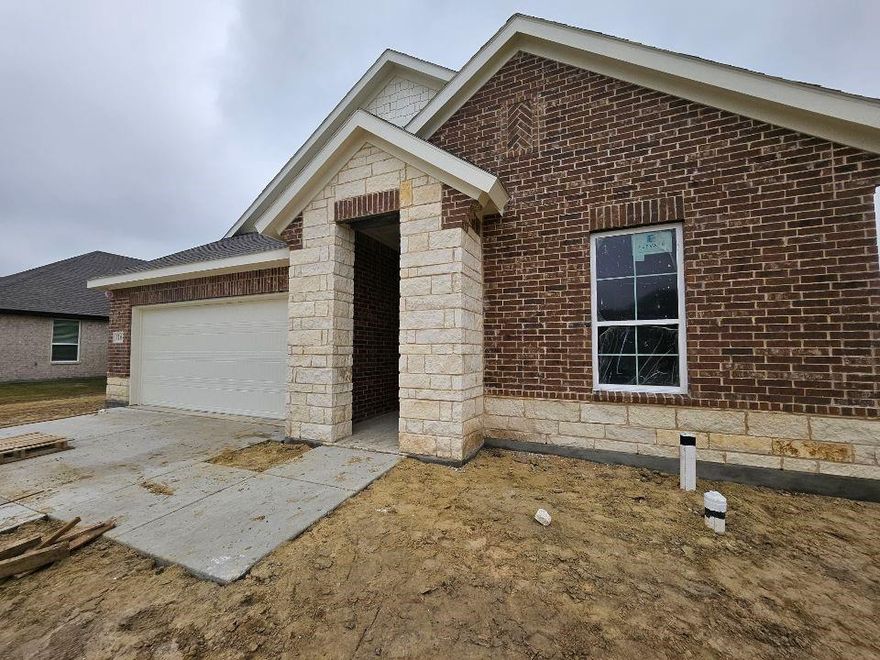 Estimated February 2026 completion! Ask us about our Trade In Trade Up program, we can buy your home! Walking into the grand foyer you’ll find yourself right at the entrance of the kitchen. The private office in the front of the home can be easily utilized as a den for reading and relaxing. Through the kitchen, you’ll find the cabinets open to the dining and living rooms at the heart of the home. A corner pantry gives you plenty of storage. To the right of the dining room lies the 2-bedroom wing. These rooms offer plenty of space with the convenience of their own full bathroom. The owner’s suite is nicely situated in the back corner with its own hallway to create the feel of your own private getaway. This floor plan offers one of our largest walk-in closets. convenient mud room is located off the garage.