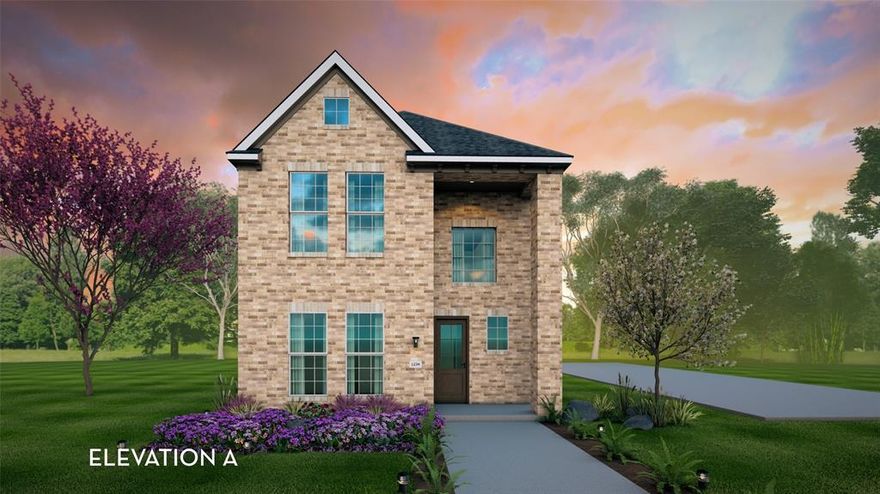 The stunning Denali plan features 3 bedrooms, 3.5 bathrooms & a gameroom! Blinds, Washer, Dryer & Fridge included!