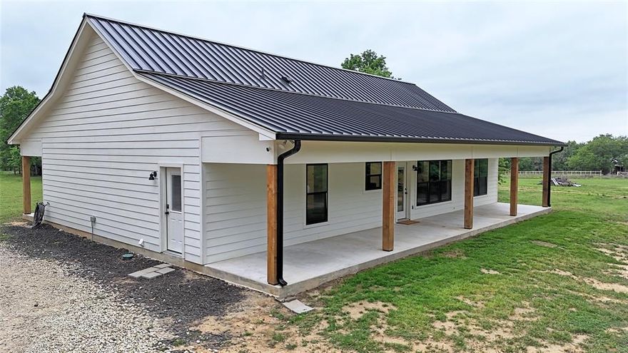 Appealing newly constructed home with open floor concept, beautiful luxury plank flooring throughout, granite countertops, generator backup, and many more features! Nestled among the mature oak trees encompassing just over 179 acres! The home sits among 5 acres located in Nocona Hills which provides access to the public water supply. The remaining 173 acres is directly connected on the north side of the home. Provides fantastic hunting opportunity for a wide variety of wild game, including whitetail, turkey, and pigs! Superb hunting cover is throughout the property. Included in the transaction is a deeded access easement off of Weaver Road.