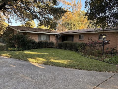 A home in Shreveport