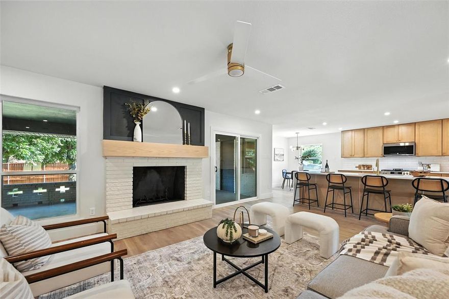 Welcome to 1438 Boca Chica—a beautifully renovated home featuring brand new PVC plumbing, a fully updated kitchen with modern finishes, and stunningly remodeled bathrooms. Enjoy new flooring and fresh interior and exterior paint throughout, creating a clean and stylish atmosphere. Step outside to a spacious backyard enclosed by an 8-foot privacy fence—perfect for entertaining or relaxing in peace. This turnkey property combines comfort, style, and function—ready for its next owner to call home!