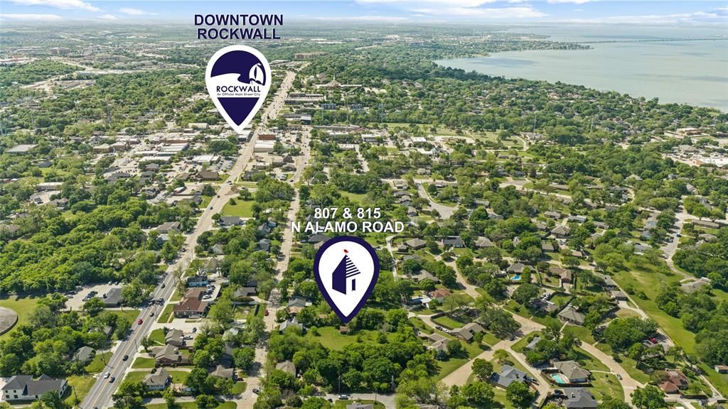 Photo of 807 &amp; 815 N Alamo Road, Rockwall, TX 75087 (MLS # 21240833)