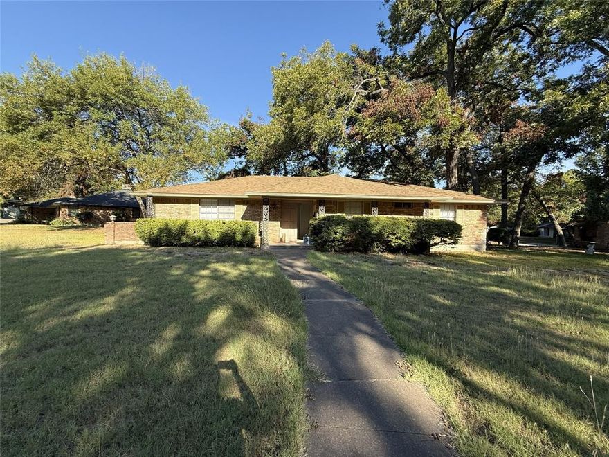 **Best and Final Due November 17th, 2025 at 12:00pm**Investor special on a spacious corner lot in DeSoto! This 3-bedroom, 2.5-bath home offers outstanding potential for renovation, rental, or resale. Situated on a large roughly half-acre corner lot, the property provides ample yard space and mature trees. Featuring 1,807 square feet of living area with a functional single-story layout, brick exterior, and attached two-car garage, this home is ideal for investors, flippers, or buyers looking to add value and build equity. Located in the Woodhaven neighborhood within DeSoto ISD, residents enjoy convenient access to schools, major highways, shopping, and dining. Property is priced to reflect its condition. Home to be sold strictly AS IS. Seller will make no repairs or upgrades.