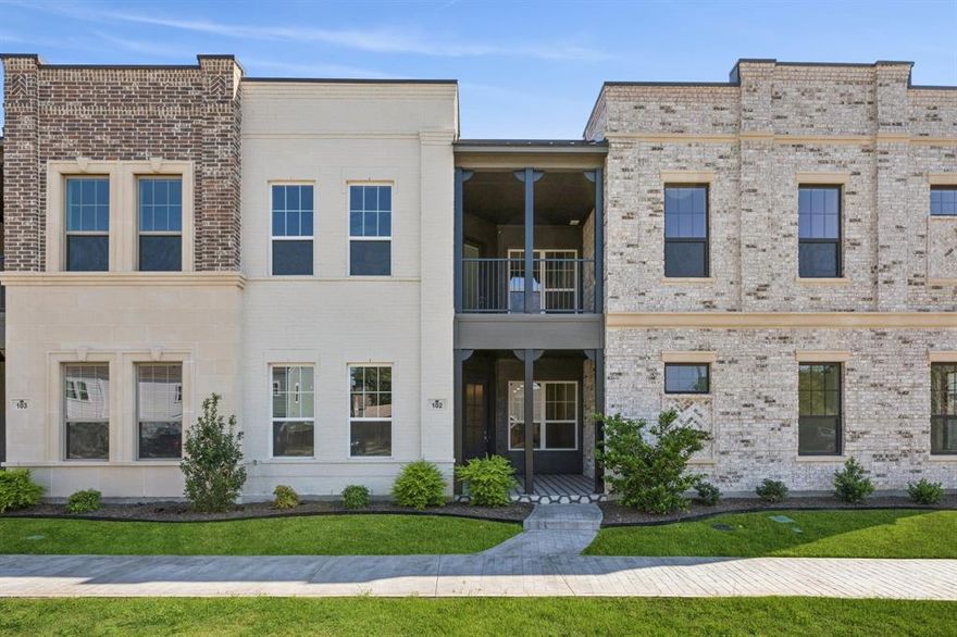 $4,500 in closing costs offered by preferred lender - contact listing agent for more details!
Discover the Brentwood, a beautifully crafted two-story home by award-winning Windmiller Homes, set in the heart of the vibrant River District. With 3 bedrooms, 2.5 baths, and soaring 10’ ceilings, this home blends modern luxury with everyday convenience. Elegant wood floors, designer lighting, and an open, airy layout create a warm and inviting atmosphere throughout. 

The spacious, on-trend kitchen is the star of the first floor, featuring stainless steel appliances, a large island, gas range, double oven, and a separate Butler’s Pantry—perfect for entertaining or everyday meals. A sunlit office, convenient powder bath, and charming front porch round out the main level. Upstairs, a generous game room opens to a private outdoor space, while the primary suite offers a cozy sitting area, oversized windows, spa-inspired bath, and a walk-in closet designed for true comfort. Two additional bedrooms share a Jack-and-Jill bath, with a laundry room nearby for easy living. 

This Lock-n-Leave home gives you the freedom to enjoy the River District lifestyle—steps from Trinity Trails, top restaurants, boutique shopping, and just minutes from downtown Fort Worth. The monthly HOA fee covers all exterior and common areas - including front yard and maintenance grounds, management fees, water, and sewer as well as exterior insurance, providing peace of mind and low-maintenance living.