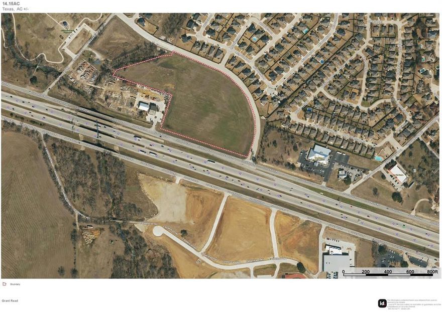 14.15-Acre Commercial Lot on Interstate 20, Willow Park – Located in Aledo ISD

Introducing a prime 14.15-acre commercial lot with unparalleled exposure on Interstate 20 in Willow Park, situated within the coveted Aledo Independent School District. This property boasts an impressive traffic count of 99,604 vehicles per day, ensuring maximum visibility and accessibility for any commercial development.

Ideal for retail, office, hospitality, or mixed-use projects, this lot is perfectly positioned to capitalize on the area's rapid growth and high demand. The combination of exceptional traffic flow, proximity to established and emerging residential communities makes this a standout opportunity.