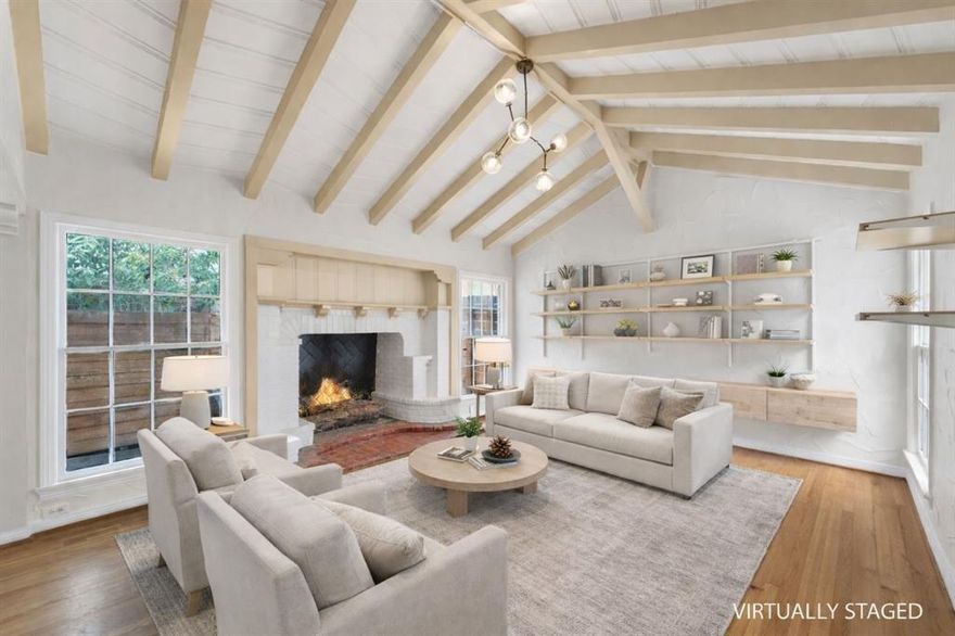 311 N Tennant Street just feels good the moment you walk in! Set in the heart of North Oak Cliff on a spacious 6,477-square-foot lot, this home blends the charm people love about the neighborhood with the kind of updates that make everyday living easy. You’re only minutes from Bishop Arts, Stevens Park Golf Course and some of Dallas’ favorite spots to eat and grab coffee, so the location really speaks for itself.

Inside, the home is filled with natural light and a sense of flow that just works. The 2025 remodel kept the original character intact while making the space more functional and comfortable. The living and kitchen area feels open without losing that cozy, defined feel, making it well suited for a quiet night or for entertaining. One of the standout features is the Charles Dilbeck inspired fireplace adding personality and warmth to the main space.

And beyond what you see, the important updates are already done: new roof, new HVAC system with all new ductwork, a tankless water heater, and a Nest thermostat for easy, efficient climate control. Out back, there’s plenty of room to make it your own! Whether that’s relaxing, gardening or hosting friends. Plus, the one-car garage adds that extra bit of convenience. It’s a home that offers character, comfort and a great location all in one of Dallas’ most loved neighborhoods.

Come see it in person, you’ll understand right away!