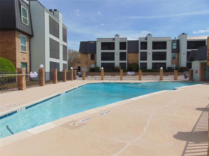 ALL UPDATED AND MOVE-IN READY!  SHOWS GREAT!  Light and inviting, 3rd floor condo with no one above you!  Gorgeous view! Freshly painted 2026.  New carpet 2026.  New kitchen cabinets and new granite countertops 2026.  LED lighting and SS appliances, too!  Where else can you find 3 bedrooms at this price and still in this condition?  Generous bedroom sizes.  Enclosed patio has a beautiful view.  Enjoy the pool and tennis.  Gated entrance and covered, reserved parking.  Space for full-size WD.