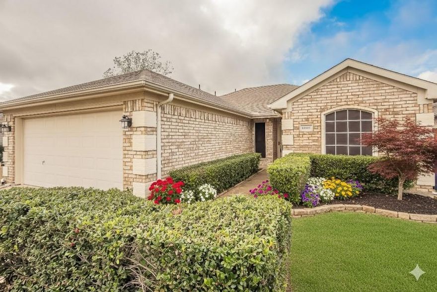 Welcome to this immaculate, move-in ready home nestled on a quiet cul-de-sac in the Trail Ridge Estates neighborhood. This home is perfect with 3 bedrooms, 2 bath split bedroom layout, and a 2 car attached garage. Enjoy the beautiful curb appeal.  Upon entry, you will be greeted with Luxury Vinyl Plank flooring in the entry, kitchen, family room, and hallways, complemented by tile in both bathrooms, and cozy carpet in the bedrooms. The family room features a beautiful brick fireplace, perfect for a cozy fire.  The secluded Primary Suite is a true retreat, boasting a large walk-in closet, a relaxing garden tub, and a separate shower. The home offers nice storage throughout. Outside, you'll find a great-sized backyard, ready for children and pets to play. This great location offers easy access to major highways for a simple commute.