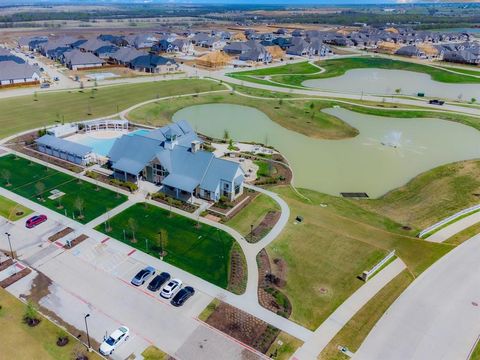 A home in Aubrey