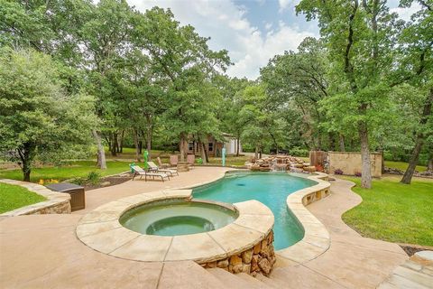 A home in Cleburne