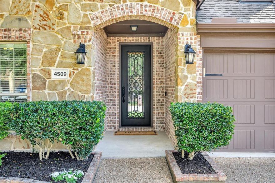 From the moment you walk through the grand front entry with its high ceilings and beautiful front door, you’ll feel the warmth and comfort of this inviting 3-bedroom home. It’s the perfect blend of everyday style, practicality, and an unbeatable walk-able location just minutes from both Cockrill Middle School and Boyd High School a rare advantage families will love!

The bright, open kitchen makes family life easy with granite counters, a gas cook-top, walk-in pantry, filtered water, and a large breakfast bar ideal for casual meals or after school snacks. The sunny dining area with a wall of windows sets the stage for morning breakfasts, homework sessions, and game nights. The spacious family room flows effortlessly from the kitchen and dining spaces, creating the true heart of the home. Built-in cabinetry and a custom entertainment center add both charm and functionality.

The split primary suite is a peaceful retreat with serene backyard views and a spa-like bath featuring a garden tub, dual sinks, separate shower, and a huge walk-in closet. Two additional bedrooms with Elfa closets are tucked up front perfect for kids, guests, or a home office. Step outside to a private, landscaped patio ideal for weekend cookouts or unwinding at the end of the day.

Recent updates include a full kitchen remodel (2022–2023), new carpet, lighting, and a whole-house water softener. Located on a quiet interior street with easy sidewalk access to both Cockrill and Boyd, plus nearby lakeside trails, parks, shopping, and dining this home offers the lifestyle your family has been looking for.

Homes with this level of walk-ability and comfort don’t come along often come see why it’s so special! (See Virtual Tour)