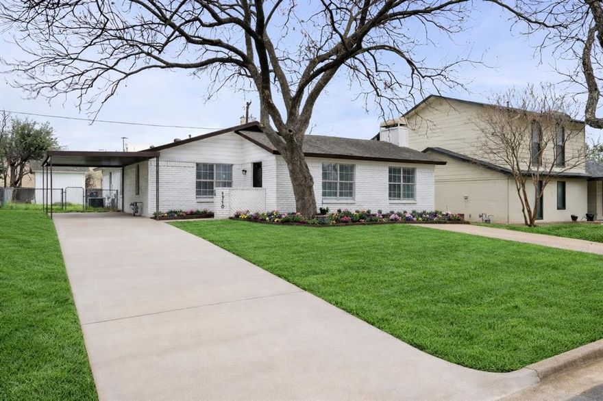 Completely renovated and move-in ready! This beautifully updated home features a striking white brick exterior that offers timeless curb appeal. Inside, you’ll find new flooring throughout, fresh interior paint, remodeled bathrooms with modern finishes, and new carpet in the bedrooms for added comfort. Every detail has been thoughtfully updated to create a bright and inviting living space.

Ideally located in North Arlington just minutes from AT&T Stadium, this home offers unbeatable convenience. Grocery stores, pharmacies, and everyday essentials are right around the corner, including Tom Thumb, coffee shops, nail salons and local pet stores nearby. Enjoy quick access to shopping, dining, and entertainment while living in a beautifully renovated home ready for its next owner.