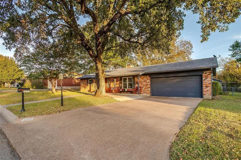 A home in Cleburne