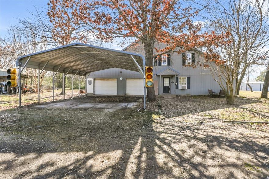 !!!MOTIVATED SELLER!!!   INVESTORS WELCOME This 3.25acre property boasts a huge, 40x50 workshop with electricity and extra tall, 10W x 14H, rollup doors. Two additional storage sheds and RV connections.  Plenty of parking with a 2 car garage and two additional carports. Explore the possibilities of a work from home business or an investment property. Must see to appreciate all it has to offer. This will be sold AS-IS.

ABS 0382; MCDONALD S; TRACT 98; 1.378 ACRES
ABS 0382; MCDONALD S; TRACT 99 PT; 0.473 ACRES; (2.152AC LESS 0.04AC IN ROW) (2.152AC LESS 0.0
ABS 0382; MCDONALD S; TRACT 99 PT; 1.506 ACRES