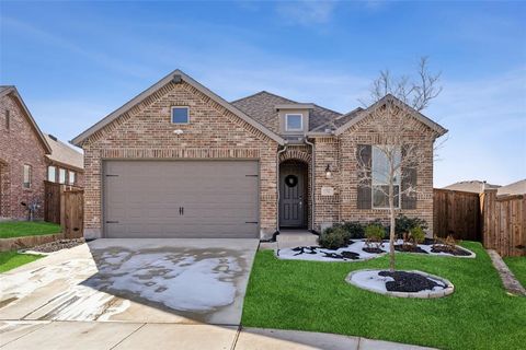 A home in Aubrey