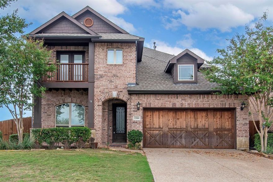 FRISCO ISD! Stunning Home close to highway 121 and Custer Road. This fully upgraded residence offering a perfect blend of luxury and location. Experience the warmth and beauty of hand-scraped hardwood floors on the entire first level, including the stairs. The craftsmanship is evident as you walk through this elegant space. The kitchen boasts granite countertops and top-of-the-line stainless steel appliances, including a refrigerator. Enjoy the convenience and luxury of a master suite on the main level. On the second level, you'll find three large bedrooms that provide plenty of space. Entertainment options abound with a dedicated game room and pre-wired media room. The open floor plan, coupled with the beautiful backyard, makes this home perfect for entertaining. This immaculate property is a must-see