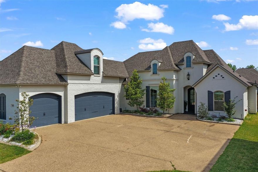 Impeccably maintained and built in 2019, this 5-bedroom, 3-bathroom home offers 2,641 square feet of modern design and functional living. From the moment you walk in, you’ll notice the open-concept layout, wood-look tile flooring, and striking wood beam ceilings that elevate the main living space.
The kitchen is designed for both everyday living and entertaining, featuring extensive cabinetry and a stylish dry bar. Bright, contemporary finishes carry throughout the home, creating a clean and cohesive feel. The primary suite is a true retreat, complete with a spacious walk-in closet and a unique dual-entry walk-in shower. Upstairs, the versatile 5th bedroom can easily function as a media room, game room, or additional living space. A 3-car garage and thoughtful layout make this home as practical as it is beautiful.
