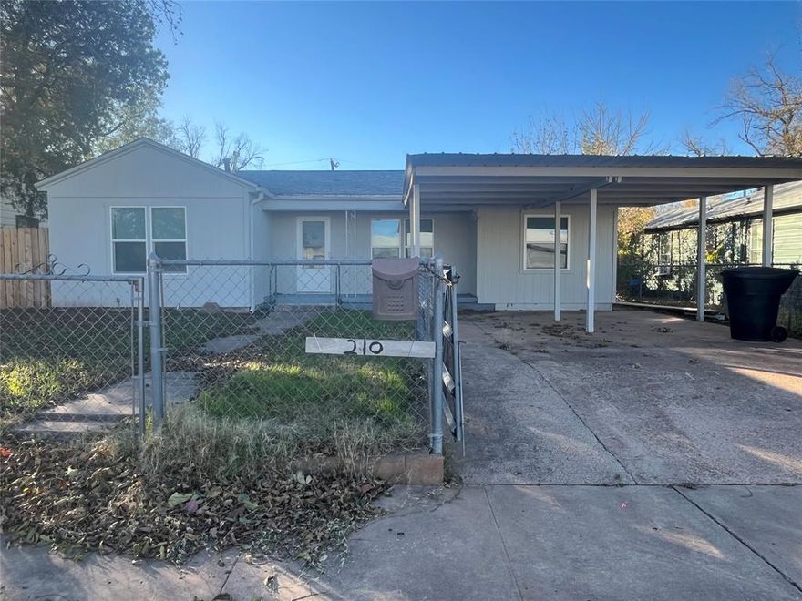 Adorable 3 bedroom 2 bath home with a carport. Gorgeous open concept kitchen! Pets must be approved. Requires enrollment in resident benefit package. Resident Liability insurance is required.