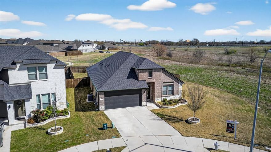 This beautiful home was just appraised on 02-18-26. Appraisal in hand!

Tucked away at the end of a quiet cul-de-sac with only one neighboring home, this 4-bedroom, 3-bath residence offers the privacy and space today’s buyers are searching for. Inside, the open-concept design creates a bright and seamless flow between the living, dining, and kitchen areas—perfect for entertaining or everyday living.

The spacious primary suite features a stylish barn-style sliding door leading into the bathroom, adding a touch of modern farmhouse character. The home is also wired for security cameras, offering convenience for a modern security setup.

With four bedrooms and three full baths, the layout offers flexibility for families, guests, or multi-generational living. One bedroom is already wired and ready to serve as a dedicated home office—ideal for remote work, studying, or a quiet workspace.

Combining privacy, thoughtful upgrades, and a functional layout, this home is a standout opportunity in a desirable cul-de-sac location.
