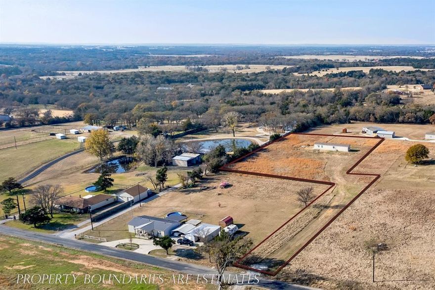 Welcome to wide-open spaces and peaceful country living at 3979 Roland Road, located just north of Whitesboro, Texas. This 2.741-acre property offers the perfect blend of comfort, privacy, and opportunity. Nestled on open land with a few trees, the setting provides a serene backdrop with plenty of room to breathe and grow.

At the heart of the property sits a brand new single-wide mobile home featuring 3 spacious bedrooms and 2 full bathrooms. The thoughtfully designed open-concept kitchen, dining, and living area creates a warm and inviting atmosphere—ideal for family gatherings or entertaining friends. A convenient hidden laundry room keeps daily living efficient while maintaining a clean, uncluttered layout.

Step outside and imagine the possibilities. With ample open acreage, there is plenty of space for children to play, animals to roam, gardening, or future additions such as a shop, barn, or outdoor entertaining area. Whether you’re dreaming of a small homestead or simply enjoying quiet evenings under Texas skies, this property offers the flexibility to make it your own.

Enjoy the charm of rural living while remaining close to Whitesboro’s local amenities. This property is a wonderful opportunity for those seeking space, comfort, and room to build a future.