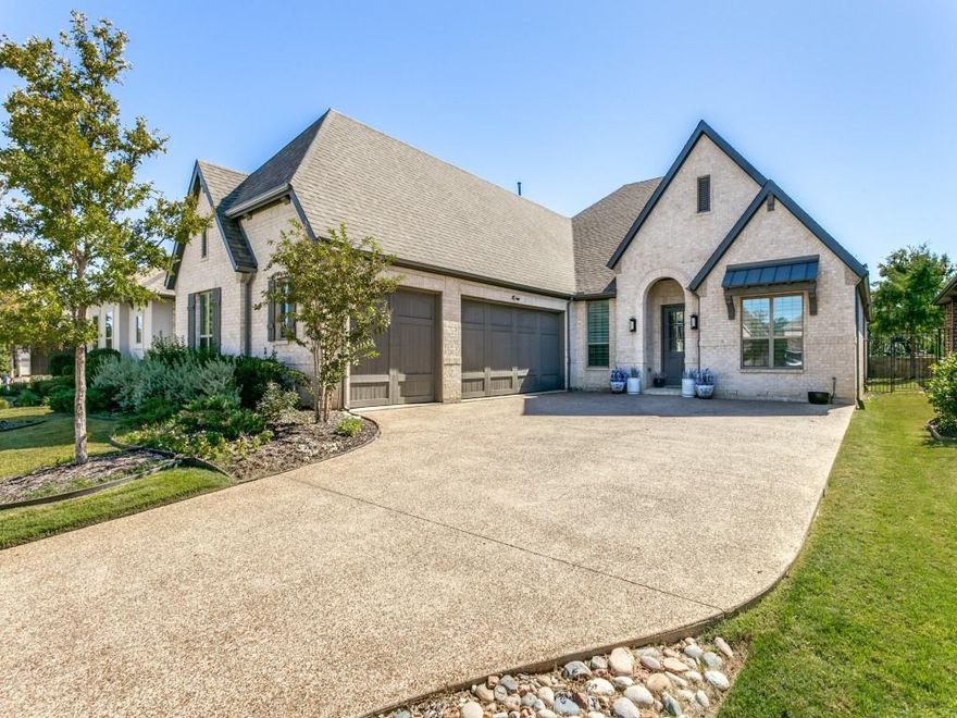 BETTER than new, BETTER in Person in one of the most sought-after gated communities in the United States SMACK in the heart of Trophy Club.  Only 2 homes have sold here in the last 14 months, both were under contract within hours.  Light, Bright and WIDE OPEN with a kitchen that needs its own zip code.  3 massive bedrooms plus an office with the layout perfectly designed for hosting holiday parties; your family and friends will be inviting themselves over for Thanksgiving, Christmas and New Years.  The primary suite feels like you're on vacation in your own home.  2 luxury fireplaces, one indoor and one outdoor.  An oversized 3 car garage big enough for an F250, another car PLUS a golf cart or boat.  Speaking of golf, you're a 2 minute golf cart ride to the 1st tee box!  Live like absolute royalty without paying 7 figures for a home!  Walk in with instant equity day 1.  If you think long, you think wrong with this gem!