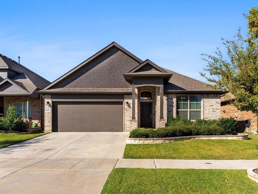 Welcome to 1313 Millerbird Way—a stunning, designer-curated residence located in the amenity-rich Harvest Meadows community. This home transcends typical new construction, offering a highly upgraded, move-in-ready sanctuary perfect for entertaining and family life.
This property boasts an open-concept floor plan built for modern function and seamless flow. 
The heart of the home, this gourmet kitchen is a chef’s dream, featuring an expansive island, massive storage & premium finishes. It is perfectly situated for hosting large family gatherings and social events.
Designer Finishes: Experience elevated style with designer paint colors and custom wall treatments that provide a luxurious, customized backdrop throughout the main living areas.
Enjoy the ambiance created by carefully selected decorative lighting fixtures as well as under cabinet lighting that highlight the home’s architectural features.
Outdoor living featuring a built-in gas grill and refrigerator, a great space to watch your favorite football team in the Texas fall.  
Neighborhood amenities include: 
Resort style pools & splash pads, parks & playgrounds, basketball courts, sand volleyball, and vast green spaces for sports. Biking & hiking trails The neighborhood offers over 300+ events a year for endless fun. Easy access to I-35W and Highway 114 for quick travel to Denton, Fort Worth, or DFW Airport.