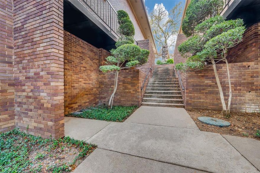 Welcome to 3617 Routh Street, Unit D, a fully remodeled two-story loft retreat designed for modern living in the highly desirable Mansion Park neighborhood. This beautifully updated home features one bedroom, a flexible bonus space ideal for an office or gym, and 1.5 bathrooms. Inside, you’ll find stylish finishes and thoughtful updates that blend comfort with contemporary design. The main level offers an inviting living area, fireplace, dining space, and a convenient half bath, while the upper level showcases a spacious primary bedroom with a huge walk-in closet and a beautifully updated ensuite bath. Additional highlights include large skylights, private balconies on each level, a covered carport and a SEPERATE FULL SIZE STORAGE CLOSET!  With its modern upgrades, functional layout and unbeatable location just minutes from Uptown, Turtle Creek, the Katy Trail and the Tollway, Unit D delivers effortless, elevated living in a well-situated community.