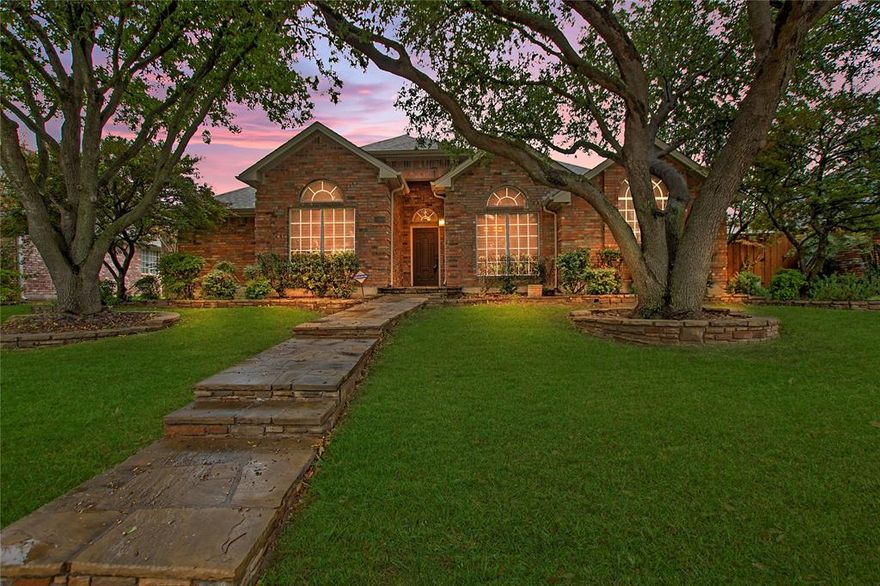 Embrace the potential of this hidden gem in a sought-after Plano neighborhood! This fixer-upper offers a canvas of possibilities featuring 3 bedrooms, 2 bathrooms, and a pool – a perfect foundation for creating the home of your dreams. As you arrive, you'll be greeted by beautiful front landscaping, setting the stage for the transformation that awaits. The heart of the home is the split living room and den, with a kitchen primed for culinary renovation. Backyard includes a pool, jacuzzi, patio area, large grass space and private driveway to create the perfect setting for relaxation and social gatherings. Sold as-is with no repairs. Opportunities like this don't linger – act quickly to secure your chance to reimagine this home in Plano ISD. Whether you're an investor looking for a project or a buyer with dreams of customization, this property promises endless potential. Don't wait – it will be gone in a flash!