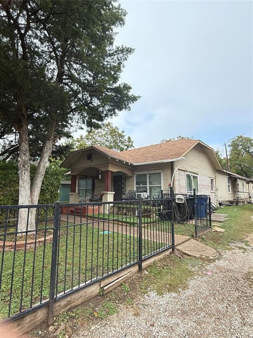 Don't miss out on your chance to own a piece of property right in the Heart of Downtown Frisco! This is a great fixer upper for an investor or tear down & bring your own builder & build the home of your dreams just blocks from downtown Rail District patio cafes, boutiques, restaurants & so much more! Custom homes priced at $1.2M+ already completed. If you want a piece of Frisco History, the time to act is NOW! No HOA. This Property has Ton's of Possibilities. Pricing value is in the LOT and home is being sold AS IS.