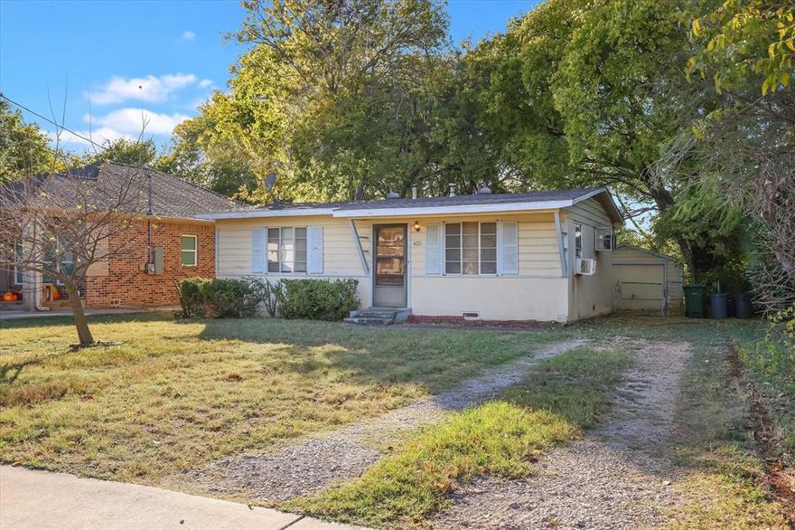 CASH BUYER SPECIAL! Unbeatable location for this 2-bedroom, 1-bath home in highly desirable North Richland Hills. Ideal for quick flip, rental portfolio, or a primary buyer seeking ultimate convenience. Enjoy the unparalleled backyard access directly to a beautiful park with walking trails. Minutes to major shopping centers, retail, and diverse dining. Exceptional easy access to major freeways for a fast commute throughout the DFW Metroplex.A fantastic opportunity to own in a sought-after community.