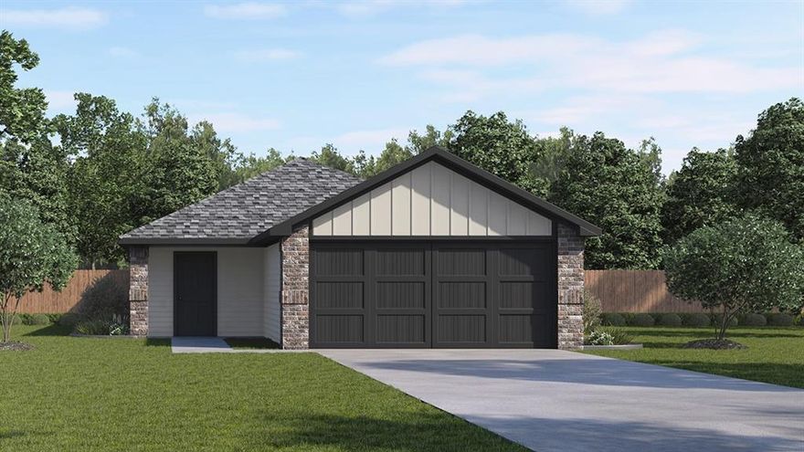 New Construction by DR Horton. This beautiful 1 story home offers 3 Bedrooms, 2 Bathrooms, 2 Car Garage, and Covered Patio. Kitchen includes island and spacious corner pantry.  Energy efficient, and smart home features included. Call today to schedule an appointment.