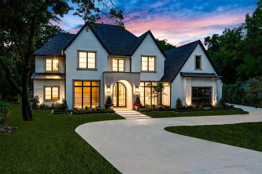 Completed new construction Eldorado golf course lot. Modern Custom French Estate on almost half acre with balcony overlooking Golf Course. Three car garage and a circular drive. Temperature controlled glass wine display, formal dining across w. lg. windows, private study w.custom built ins. Features  include:  butlers pantry, catering kitchen, mud cubbies, lg. master suite  + guest down.   Lg. patio w. fireplace and kitchen spans back of home with  impeccable golf course views. Up is huge game walk in wet bar and balcony overlooking golf course. There is an exercise room and  three  BR's w. ensuite baths, huge game rm with walk in bar, media room w. double doors to the Media room.   All the high end luxury custom features you have come to expect with a Ron Davis Custom Home  including Lutron lighting controls,  Smart Home features,  2 x 6 exterior walls w. R27 insulation for low utilities and  Comfort plus energy features, tankless hot water + landscaped beautifully and ready for you.