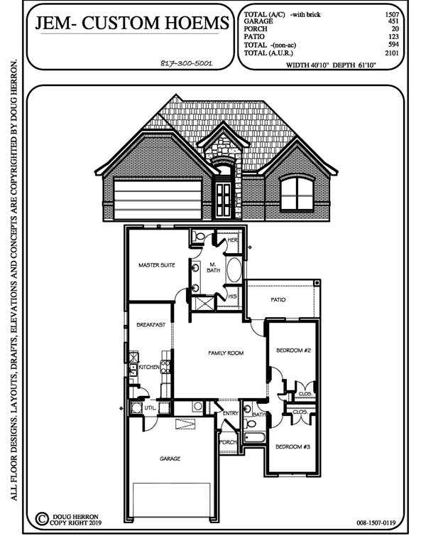 Photo of 119 Clover Circle, Weatherford, TX 76086 (MLS # 21333429)