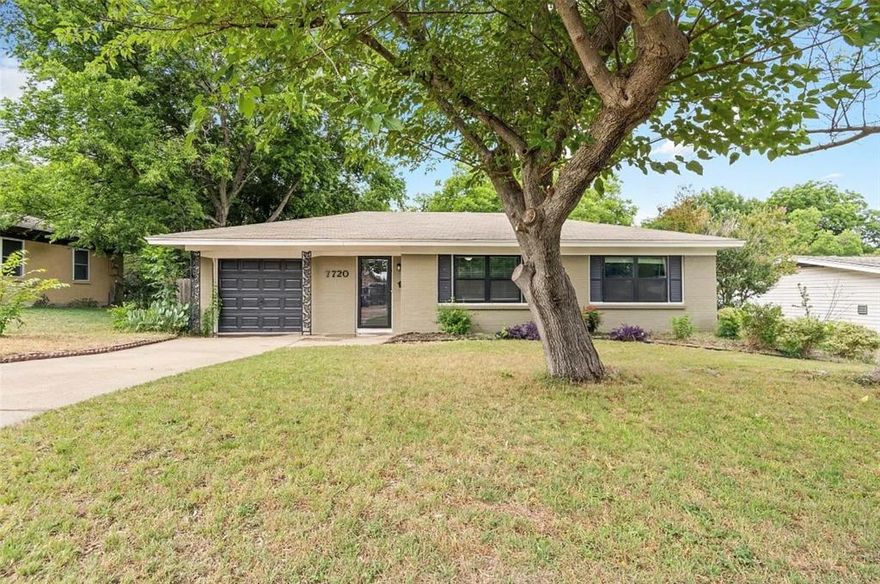 Charming MCM home with airy sunroom for a peaceful cup of coffee in the morning! This three bed, two bath home has everything you need. The third bedroom has been converted thoughtfully to allow for an office, guest bedroom or even your very own dressing room! The updated kitchen allows for a dining nook as well as bar space. Looking for a backyard with plenty of room and new shed? Look no further. All appliances come ready for your move-in.