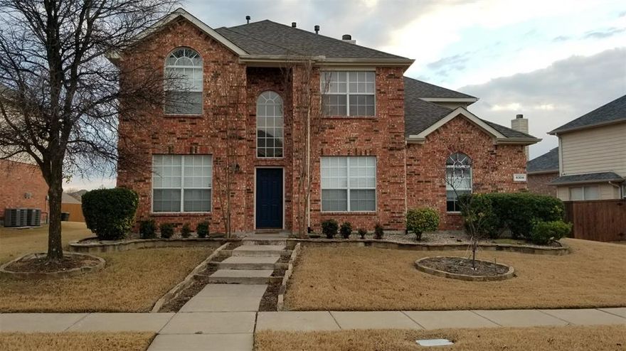 Great home, great schools and great location. Remodeled 4 bedroom, 2.5 bath, two story home in Plano. Wood floors in all living areas and bedrooms. Kitchen furnished with new stainless steel appliances and granite countertops with beautiful backsplash. Modern master bath with frameless shower and all bedrooms come with great closet space.  Includes 3 car garage and covered patio. Home zoned for exemplary Frisco ISD schools in Plano neighborhood. One of a kind family home!! Lease includes access to neighborhood HOA pool. Shopping, dining and West Plano major employers just minutes away.  - Credit check required.