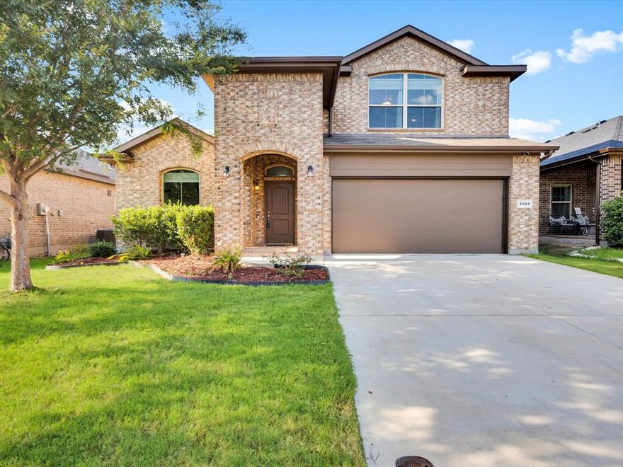 Welcome to your perfect starter home in the highly desirable Twin Mills community! Built in 2018, this 4-bedroom, 3-bath gem offers modern comfort, a fantastic location, and money-saving solar panels to help keep those electric bills low.

Inside, you’ll find a bright, open kitchen that flows seamlessly into the living space—ideal for everyday life and casual gatherings. The private primary suite offers a quiet retreat with its own en-suite bath, while three additional bedrooms give you plenty of options for kids’ rooms, home office and a second living room or game room upstairs.

Step outside to enjoy a fully fenced backyard, perfect for weekend barbecues, kids at play, or unwinding under the evening sky. Located in the sought-after Eagle Mountain ISD, you’re just a short walk from the elementary school and minutes from parks, shopping, and dining.

Move-in ready and full of charm, this home is ready for you to start making memories!